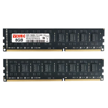 DDR3 4GB 8GB 1333MHz 1600MHz 1866Mhz Ploche RAM Pamäť pre Intel a AMD PC3-10600 PC3-12800 PC3-14900 240Pin Non-ECC DIMM