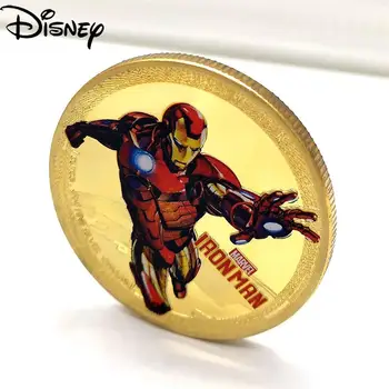 Disney Karikatúry Marvel Avengers Transformátory Iron Man Spiderman Malé Nádherné Dekoračné Mince