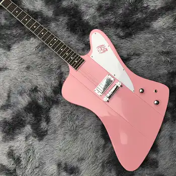 Doprava zadarmo,ružová, moderný vzor , špeciálne tvarované, jedinečné, elektrická gitara,2022 nové pop, high-end vlastné,