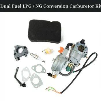 Dual na Palivo LPG / NG Konverzie Karburátoru Kit Pre 4.5 KW Na 10 KW Pre Benzínové Generátory Generátor na LPG NG Propán KONVERZIE