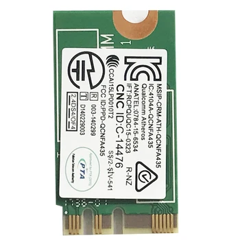 DW1810 vstavaná Sieťová Karta AC M. 2 NGFF Dual-Band 2.4 G/5G Bluetooth 4.1 Bezdrôtové Sieťové Karty