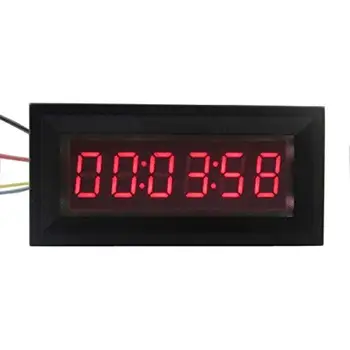 DYKB LED Digitálny Časovač Totalizer Hodinu Chronometer priemyselné Meter Panel Digitálne hodiny PRE Napätie 12V prúd merania
