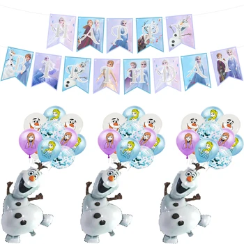 Elsa Disney Mrazené princezná fóliové balóniky Baby sprcha dievča snehuliak narodeninovej party dekorácie deti hračky vzduchu globos