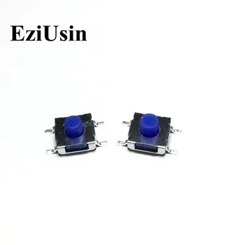 EziUsin 6*6*5 Modrá Hlavu Mikro Spínač, Dotknite sa Tlačidla Digitálne Elektrické Údržby Interrupteur PCB Klávesnica Pre Arduino Maker