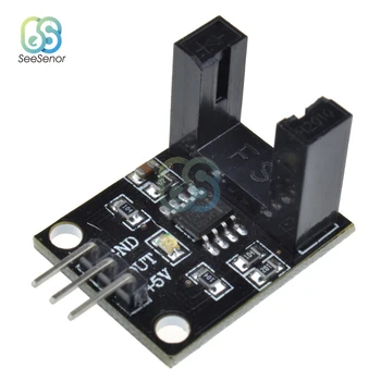 Fotoelektrické Lúč Snímač Rýchlosti Modul 5V Slot-Typ Optocoupler Tacho-Generátor Počítadlo Pre Arduino/51/AVR/PIC Diy Kit