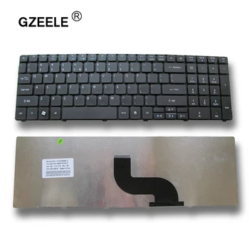 GZEELE nové anglický Klávesnica pre Notebook Acer 5714 Pre eMachines E732 E732G E732Z E732ZG 5759 7560G 7739 7750 MS2277 NÁS BLACK
