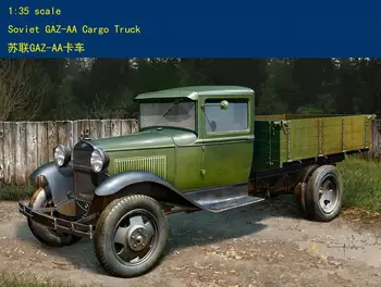 HobbyBoss 83836 1/35 Sovietskeho GAZ-AA Nákladu Truck - zmenšený Model Auta