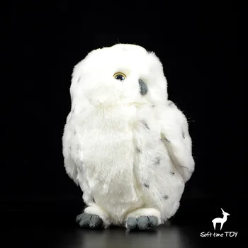 hračka darček model bábiky Snow owl bábika roztomilý Biela Sova