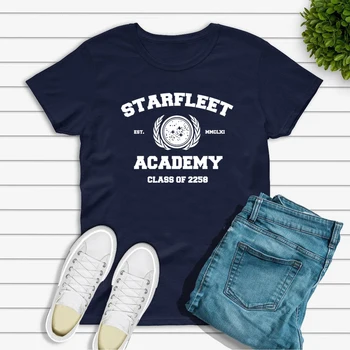 Hviezdne Acadmey Triedy 2258 T-Shirt Star Trek Tričko Priestor Tee Unisex Grafické T Košele Ženy Muži Krátky Rukáv T-shirt Topy