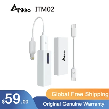 iKKO Zerda ITM02 Hifi Audio, Slúchadlový Zosilňovač DAC AK4377 TYP C do 3,5 MM Slúchadlá Audio Kábel pre Android, iOS, Mac Výhry Adaptér