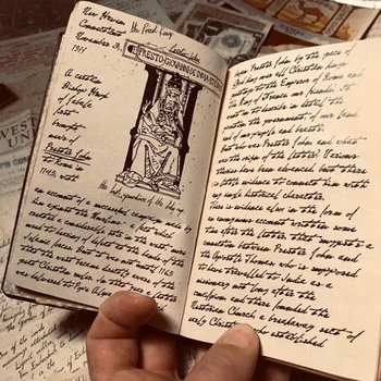 Indiana-Jones Grálu Denník Prop Replika Denník S Hiddenprecious Vklady Vášnivým Filmových Fanúšikov Retro Darček Špirála Notebook Poznámkový Blok Hot