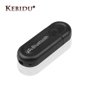 Kebidu Bezdrôtové pripojenie USB Bluetooth Adaptér 3,5 mm AUX Stereo Bluetooth 5.0 EDR USB Hudobné Audio Prijímač, Adaptér do Auta