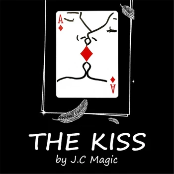 Kiss J. C Kúzla Zblízka Street Stage Karty Magic Rekvizity Visual Romantický Card Poker Magie Kúzelníci Ilúzie Trik
