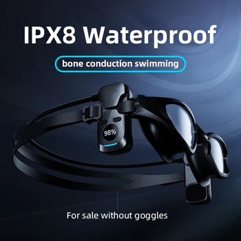 Kostné Vedenie Slúchadlá Plávanie Okuliare Podvodné Hudba MP3 Prehrávač S 8G Pamäť Slúchadlá IPX8 Vodotesné Pre Xiao Sony