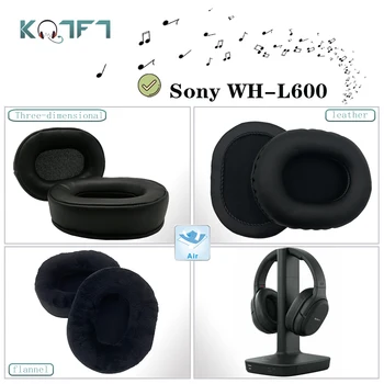 KQTFT 1 Pár Velvet Nahradenie mušle slúchadiel Sony WH-L600 Headset Earmuff Kryt Vankúš Poháre