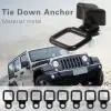 Kravatu Nadol Kotvy Vonkajšie Ťažkých D Krúžok Anti-odolnosť Oprava Diely na Jeep Wrangler Unlimited Rubicon X 95-17