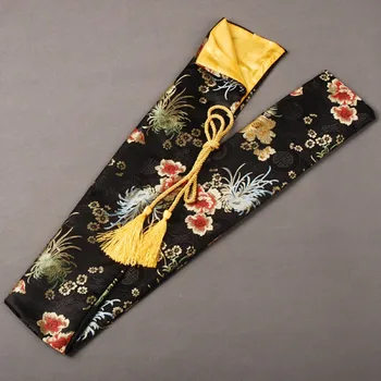 Krásne a Nádherné Kvetinový Vzor, Hodváb Meč Taška pre Japonský Samuraj Meč Katana Montáž Pekné a Elegantné Vzory QD11