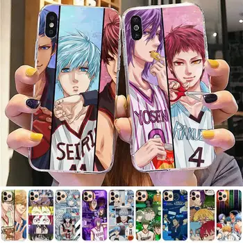 Kuroko No Kôš Anime Telefón puzdro pre iPhone 11 12 13 mini pro XS MAX 8 7 6 6 Plus X 5S SE 2020 XR prípade