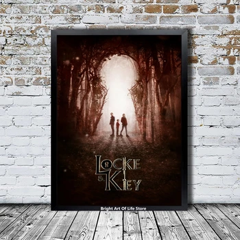 Locke & Key Plagát Star Herec v televíznom Seriáli Plátne, Plagát, Fotografia Tlačiť Nástenné Maľby Domova (bez rámu)