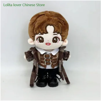 Lu Hanting Anson Lo Jiang Tao Bavlna bábika Pomôcť star bábiky 20 cm krátke plyšové Meniť oblečenie bábiky hračky oblečenie, doplnky, darčeky