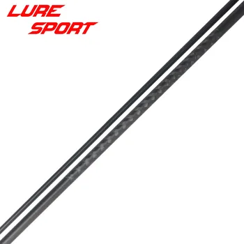 LureSport 2sets 2,4 m 2.7 m Matt Farba Karbónový Prút prázdny s 20 cm X Cross carbon M Power Rod stavebná Zložka Opravy urob si sám
