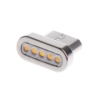 Magnetické Tip Pridať Na Konektor pre Samsung Micro USB kábel Kábel Adaptéra USB Sync OTG Drôt Hlavu Plnenie Converter Konektor