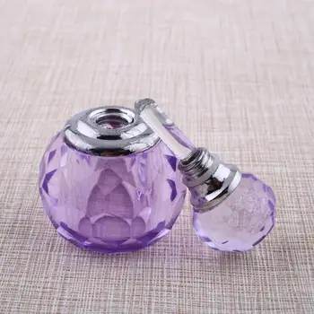 Mini Crystal Fialová Fľašiach Mini Prázdne Fľaše Levandule Rez Parfum Sklenené Fľaše Naplniteľné Kontajner 3.4*3.4*4cm