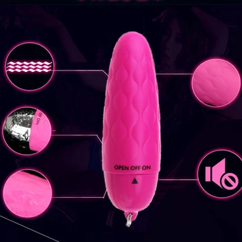 Mini klitorálny Vibrátor Silný nepremokavé Bullet G-Spot stimulácia striekať dospelých, sexuálne hračky pre ženy Masáž Stick Vibrácií