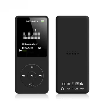 Mini Mp3 Prehrávač s Bluetooth-kompatibilné Multi-funkčné Mp4 Prehrávače E-book, Záznam FM Stereo Rádio Študent Podpora TF kariet