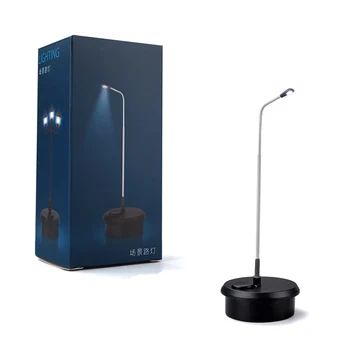 Miniatúrne Krajiny Lampa pre Diorama Garáž Diecast Model Auta, Led Svetla pre Mini Scény Pouličné Osvetlenie Auta Piesku Tabl Reformy 2022