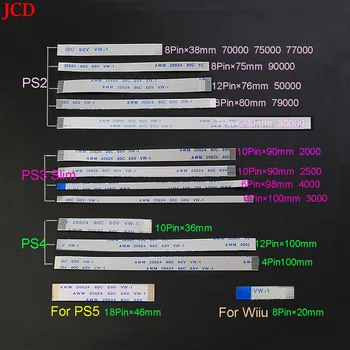 Moc Obnoviť Prepnúť pása s nástrojmi flex Kábel pre PS2 30000 5W 90000 Pre PS3 slim 2000 pre PS4 10pin 12pin 14pin Radič Opravy Časť