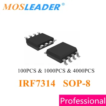 Mosleader IRF7314 SOP8 100KS 1000PCS 4000PCS -20V Dual P-Kanál 7314 IRF7314TRPBF IRF7314PBF IRF7314TR Čínskej Vysokej kvality