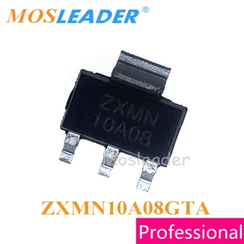 Mosleader ZXMN10A08GTA SOT223 100KS 1000PCS ZXMN10A08 10A08 N-Kanál Vyrobené v Číne Vysokej kvality