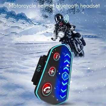 Motocykel Bluetooth Helmy, Slúchadlá Slúchadlá 2600mah Bezdrôtové Handsfree Hovor Stereo Anti-Interferencie Pre Lyžiarske Motorových Jazdcov