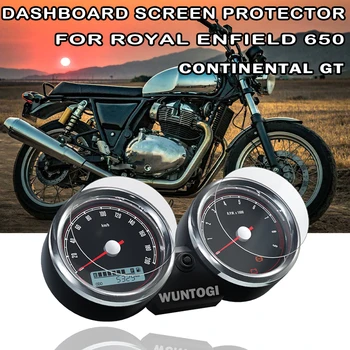 Motocykel Tabuli Screen Protector Hodí Pre Royal Enfield 650 Interceptor Continental GT Anti-scratch Anti-glare Protector