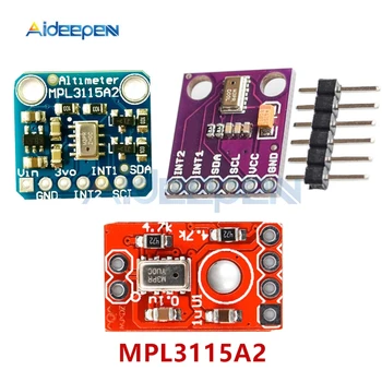 MPL3115A2 Inteligentné Teploty, Tlaku, Nadmorskej výšky Snímača Modul II2 Rozhranie 5V 20-110 kPa Pre Arduino