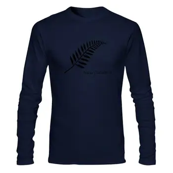 Muž Oblečenie Nový Zéland Jar T-Shirt Nový Zéland Nový Zéland Černosi Jar Rugby Národný Symbol Austrálie Silberfarn