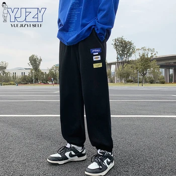 Mužov Značky Bežné Hip Hop Nohavice 2022 kórejský Y2K Streetwear Módy Nohavice Muži Móda Jeseň Harajuku Kvalitné Tepláky Pánske