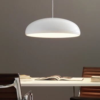 Módne Jednoduché Závesné Lampy Tvorivé Reštaurácia Jedálenský Stôl Spálňa Hliníkový Prívesok Svietidlo E27 110V 220V