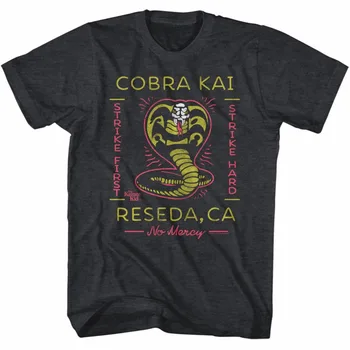 Módny dizajn Film Karate Kid Daniel Laruso Cobra Kai T-Shirt. Letné Bavlnené O-Krku Krátke Rukáv Tričko Pánske Nové S-3XL