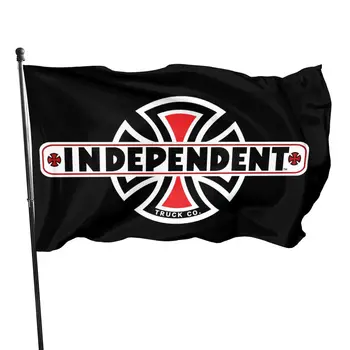 Nezávislé Nákladné Automobily Obrovské Logo Skateboard, Korčule, Hláskovať Dospelých Malej Veľkosti Väčšej Veľkosti Pop Vzor Mládeže Vlajka