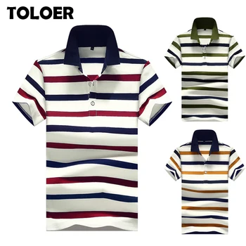 Nové 2022 Módne Prekladané Mens Polo Shirts Pohodlné Letné Krátke rukáv Business Polo Shirts Bežné Mužov Oblečenie Dropshipping