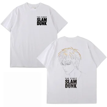 Nové Anime SLAM DUNK Muži Ženy T-shirt Lete Bežné Študent Krátke Sleeve Tee Tričko Oblečenie Harajuku Nadrozmerná T Košele, Topy pánske