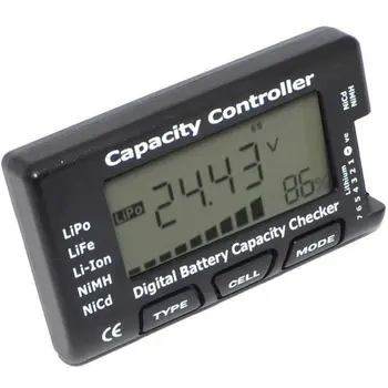 Nové Digitálne Kapacita Batérie Kontrola Batérie Funkcia Test Meter Detekcie Presnosť 0.001 V Kapacita Radič