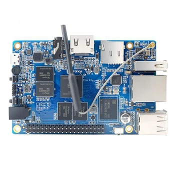NOVÉ-Pre Orange Pi Plus 2E Allwinner H3 ARM Cortex-A7 Quad-Core, 2GB DDR3 Pamäť, sieť Gigabit Ethernet Port Vývoj Doska