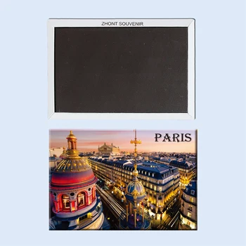 Obdĺžnik Magnety,Paríž So Suvenírmi,Paríž Turistickým Chladnička Magnety 21480