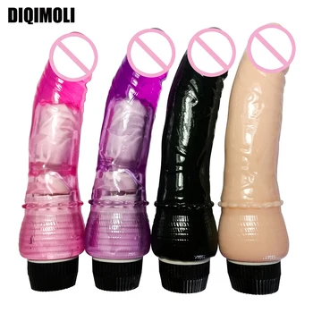 Obrovské Variabilný Frekvencie Vibračného Dilda Sex Produkty Veľký Penis Vibrátor Mäkké Falus Masturbator Erotické Dick Sexuálne Hračky pre Ženy
