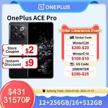 OnePlus Ace Pro 5G Globálne Rom Smartphone 150W Supervooc Poplatok 4800mAh Mobil 6.7 AMOLED Displej 50MP Triple Fotoaparát