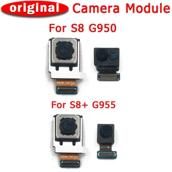 Originálne Predné a Zadné Zadná Kamera Pre Samsung Galaxy S8 Plus G950 G955 Hlavným Smerom Modul Kamery Flex Výmena Náhradných Dielov