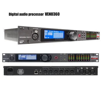 PA2/VENU360 2 Vstupné 6 Etapu Výstup Audio Procesor Pôvodný Softvér Pro Audio Ovládač Rack Profesionálny Reproduktor, Audio Procesor